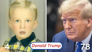 Donald Trump | Transformation From 4 to 78 Years Old