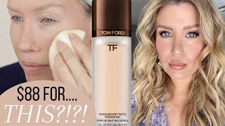 TOM FORD NEW TRACELESS SOFT MATTE FOUNDATION REVIEW AND WEAR TEST - YouTube