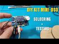 Soldering And Testing The Famous diy Mini DSO Osciloscope From Aliexpress