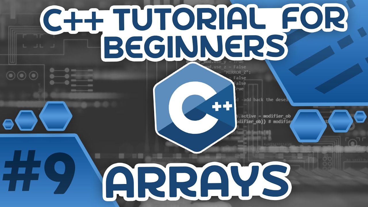 Learn C++ With Me #9 - Arrays