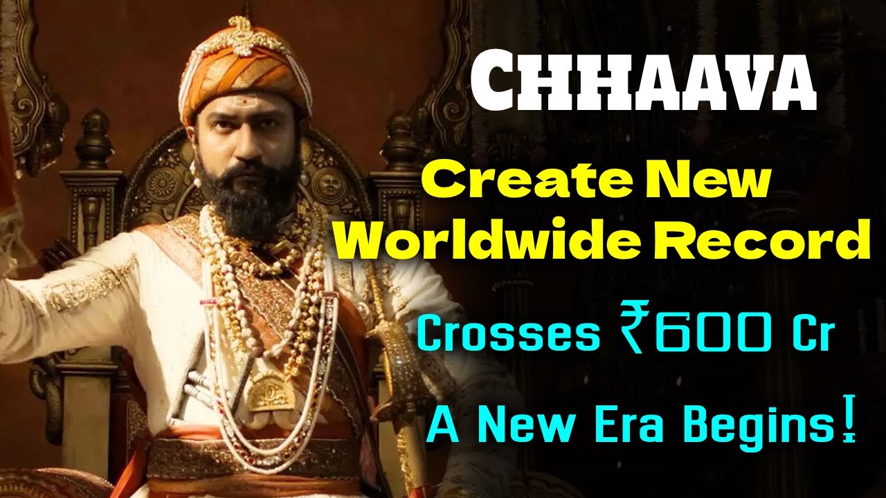 Chhaava Box Office : Vicky Kaushal’s Historical Drama Becomes Highest-Grossing Indian Film of 2025
