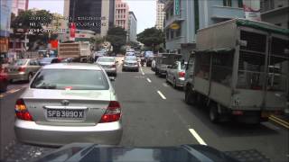 Near Collision with Toyota Camry along Jalan Besar on 20120910
