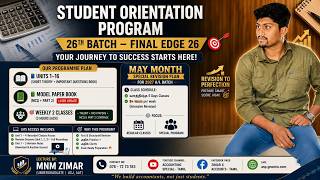 🎯 Final Edge 26 – Student Orientation Program | 2026 A/L Accounting
