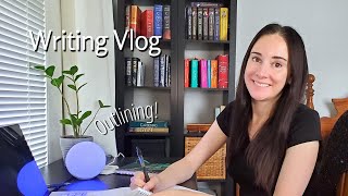 Starting the Outline for My Novel | Writing Vlog