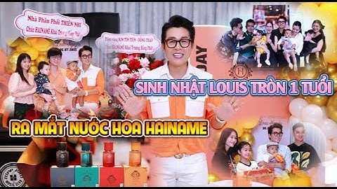Hòa Hiệp Gây Bất Ngờ Với Tiệc Thôi Nôi Bé Louis Nguyễn Và Ra Mắt HAINAME – Dàn Sao Hội Tụ Đông Đủ