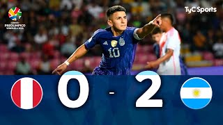 Argentina 20 Perú | Preolimpico Sudamericano Sub23 Venezuela 2024