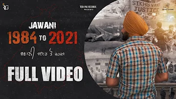 Jawani 1984 To 2021 | Video Song | Ravinder Grewal | Latest Punjabi Song 2021 | Tedi Pag Records