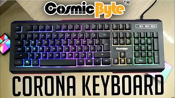 Cosmicbyte Corona Gaming Keyboard - Budget