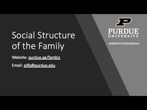 वीडियो: परिवार की सामाजिक संरचना क्या है?