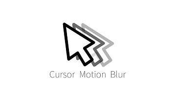Cursor Motion Blur Chrome Extension