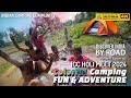 Colorful camping adventure  celebrating holi in the wild  indian camping community holi meet 2024