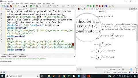 Latex tutorial - Mathematical Expressions #Latextutorial