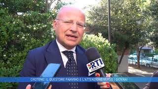 Il Questore Panvino E Lattenzione Verso I Giovani