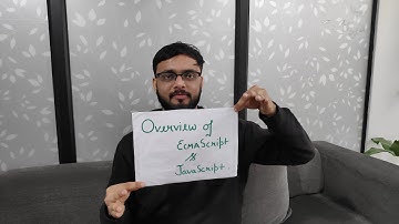 Overview of ECMAScript & JAVASCRIPT