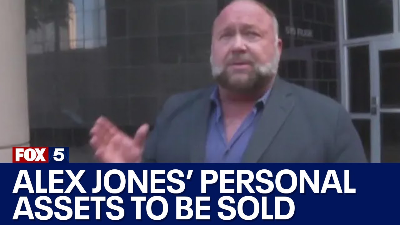 Alex Jones’ personal assets to be sold to pay $1.5B Sandy Hook debt