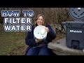 How to use the 4patriots outdoor water filtration system