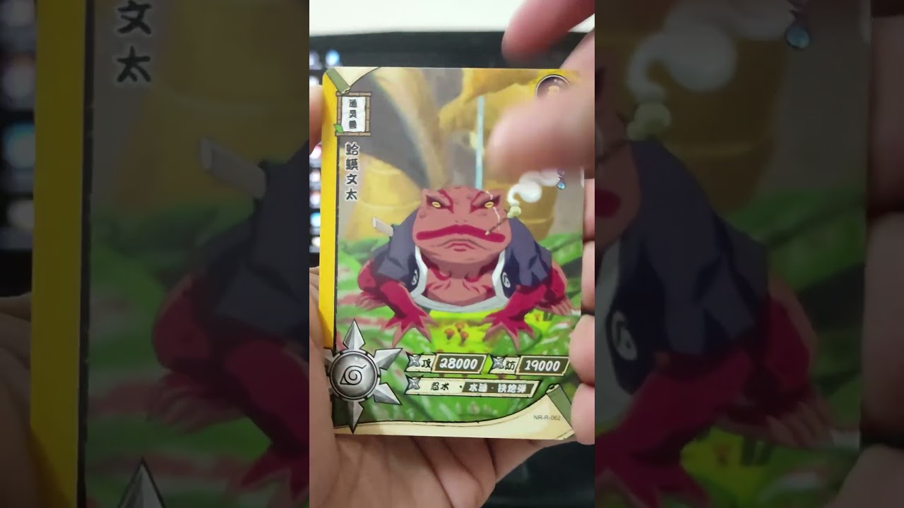 I got Naruto and Danzo SR Rating Kayou Card 