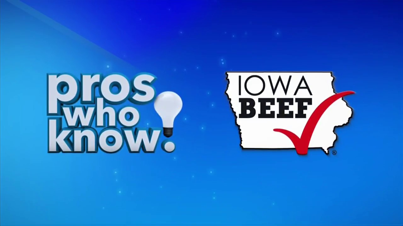 Iowa Beef Council Burger Bar on CW Iowa Live YouTube