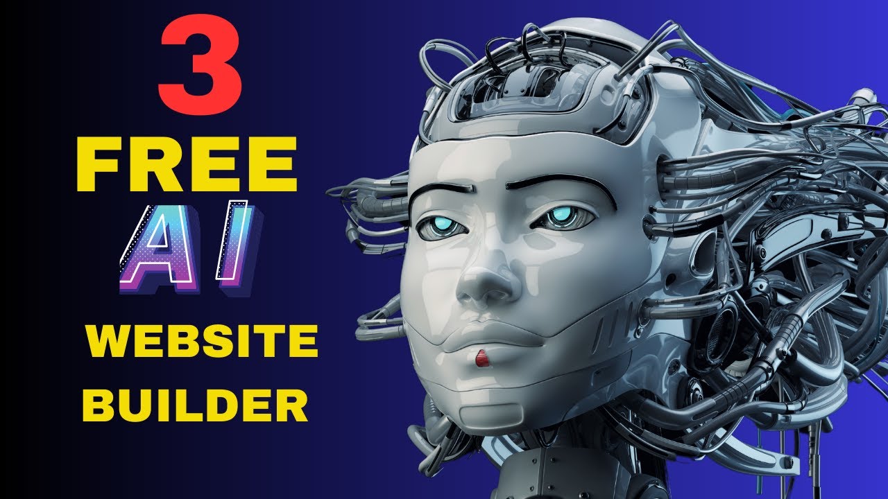 Top 3 free Ai website builder ai tools ai YouTube