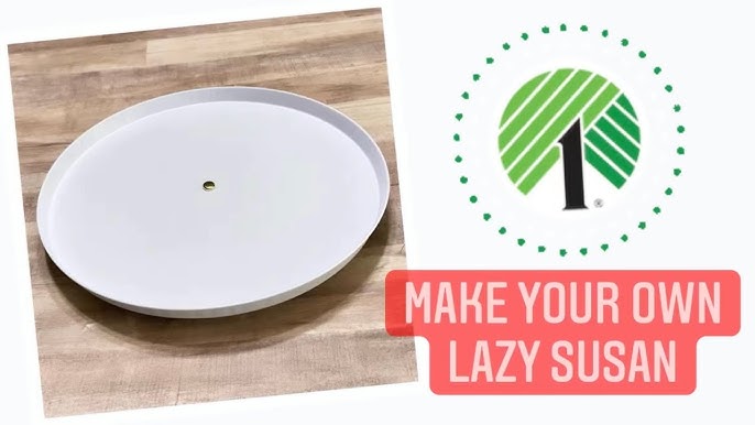 DIY Spinning Two Tier Tray - Intelligent Domestications
