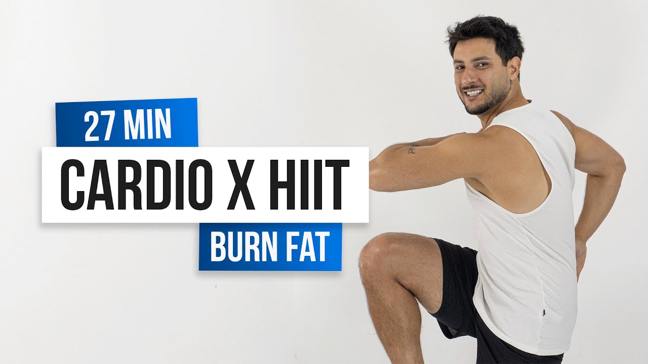 27 MIN INTENSE HIIT WORKOUT – Full Body Cardio, at home