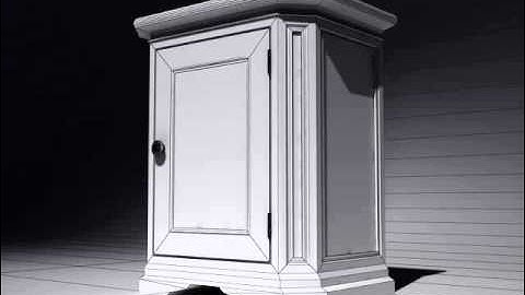 Inlaid french console 3D model from CGTrader.com