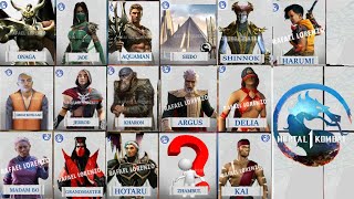 Mortal kombat 1 - All characters remembers references intro dialogue mk1 update Ermac