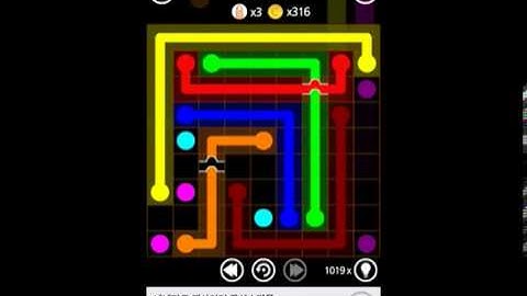 Flow Line Bridge Peach Pack Level 1-10 Walkthrough Solution1427