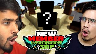 New Member In HEROBRINE SMP 😱 @TechnoGamerzOfficial  @GamerFleet @imbixu