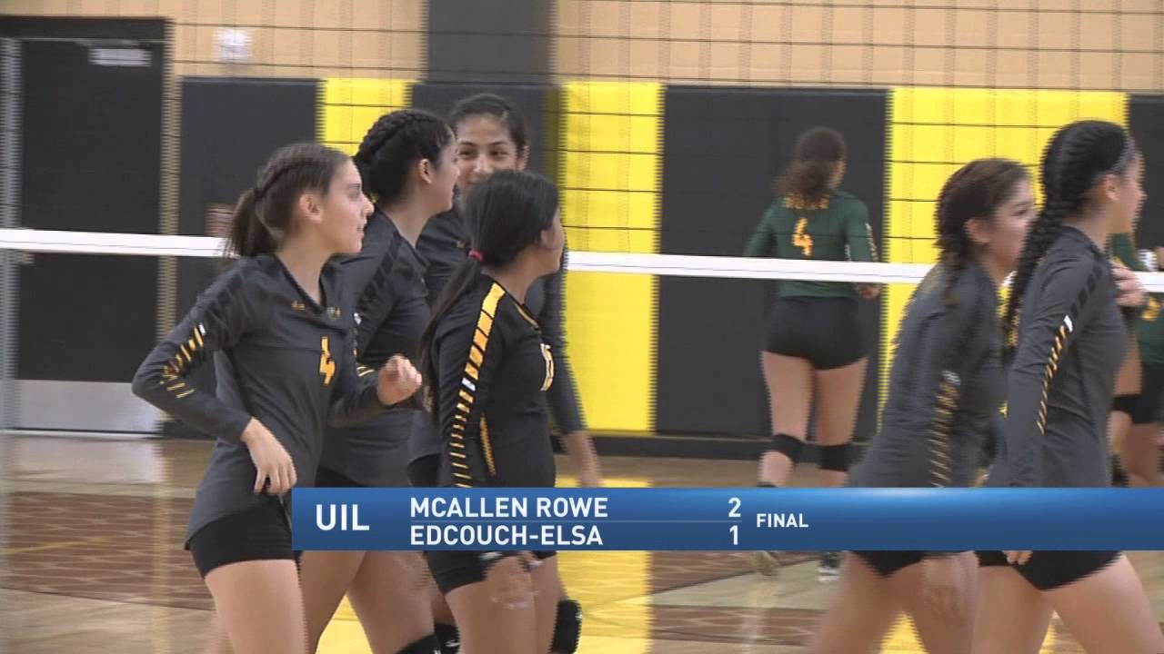 McAllen Rowe Edges Edcouch Elsa In Volleyball Season Opener YouTube