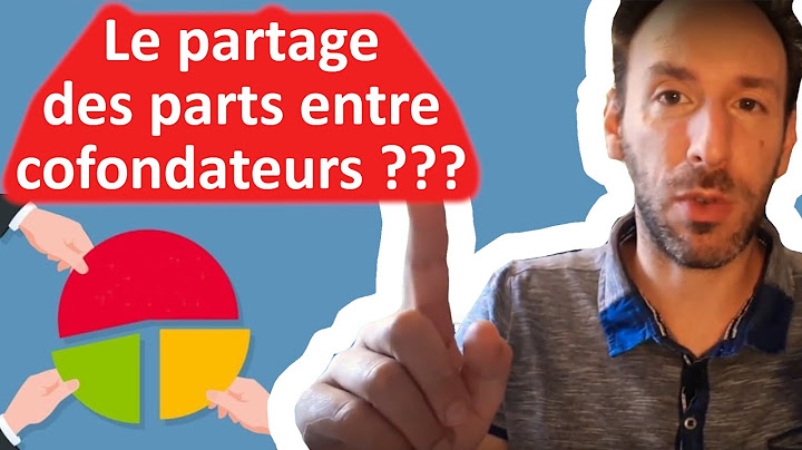 🔴 QUELLE RÉPARTITION DES PARTS DU CAPITAL SOCIAL ENTRE LES COFONDATEURS DE L'ENTREPRISE ? 🤹 #Startup