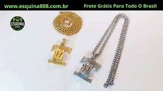 Cólar Death Row Records Dr. Dre e Suge Knight - Esquina 808 Street Shopping