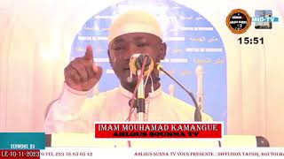 Imam Mohamed Kamangué sermon du vendredi 10 novembre 2023