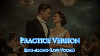 Silver Waltz Sing-Along Practice Version Low Vocal