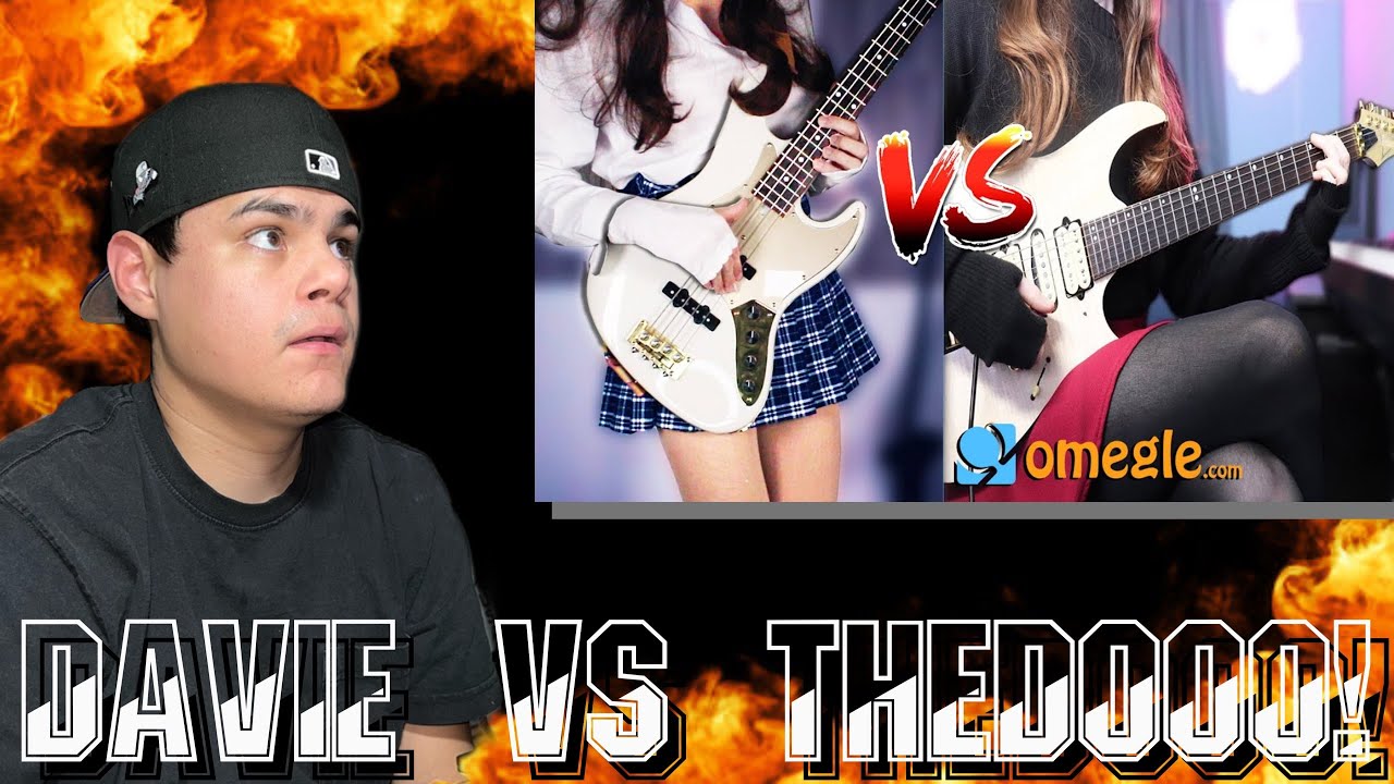 Davie504 vs TheDooo Pt.2 bass vs guitar! | This one was way more epic than the first!