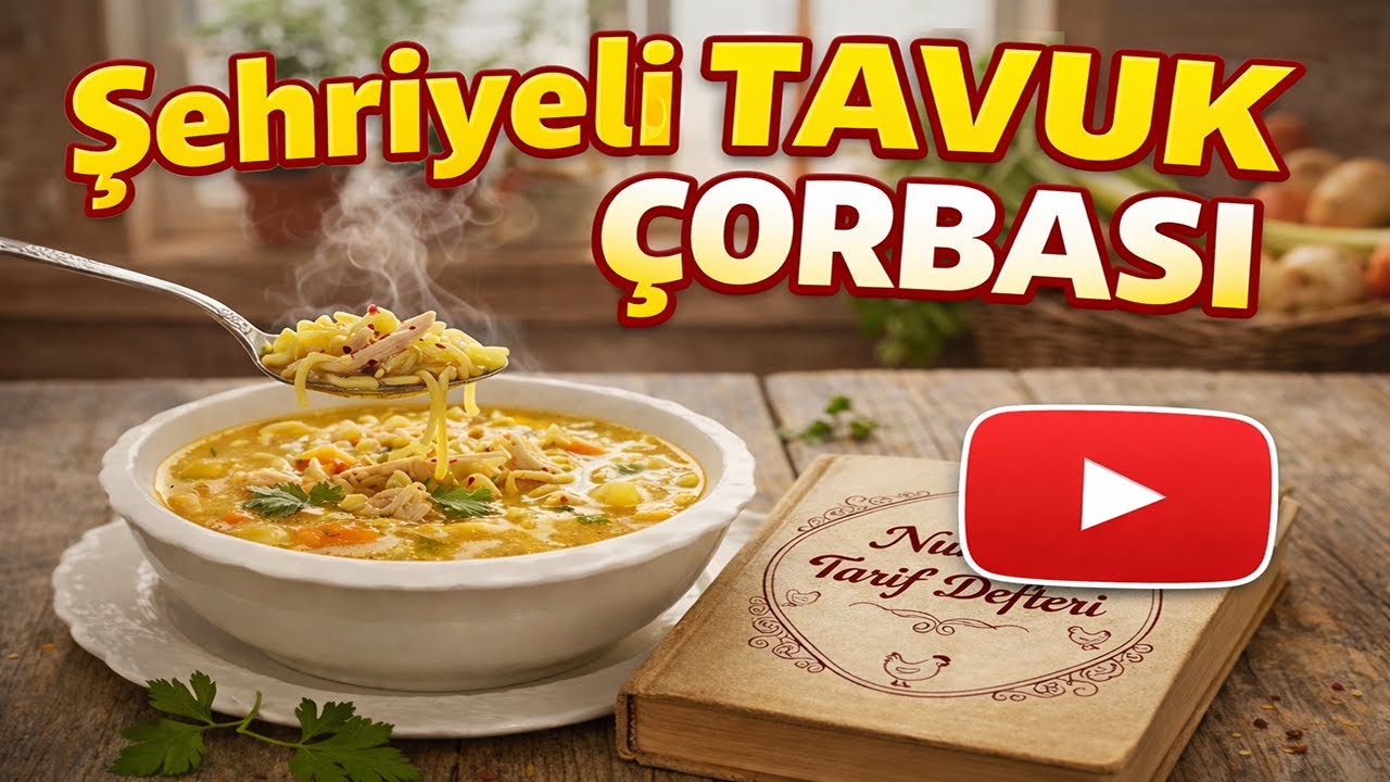 Hastalara Şifa, Sofralara Lezzet: En Pratik Şehriyeli Tavuk Çorbası Tarifi
