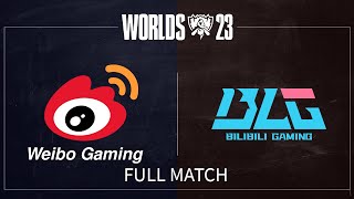 [FULL GAME] WBG vs BLG @Game1 | LOL Worlds 2023: Semifinal | 11 November 2023
