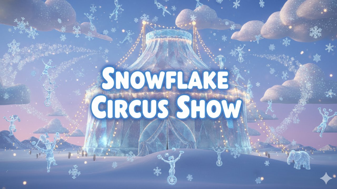 Snowflake Circus Show ️🎪 | Magical Winter Dance Song for Kids | # ...