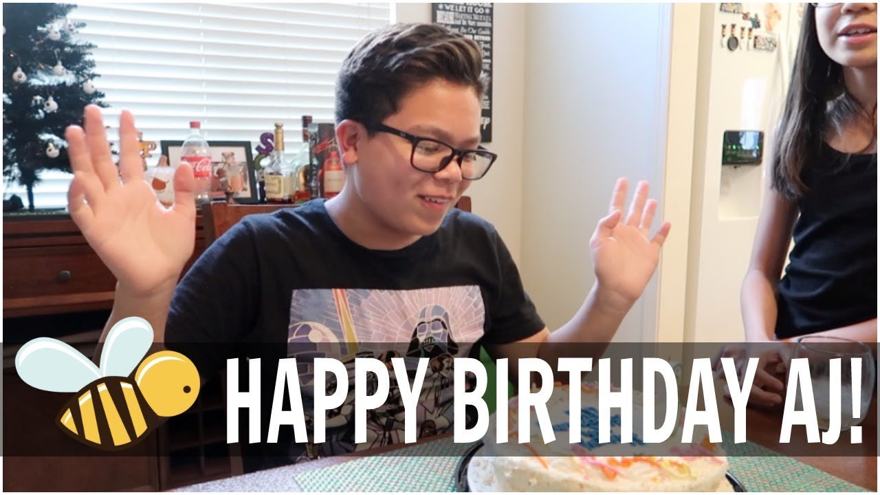 HAPPY 15TH BIRTHDAY AJ! - September 10, 2017