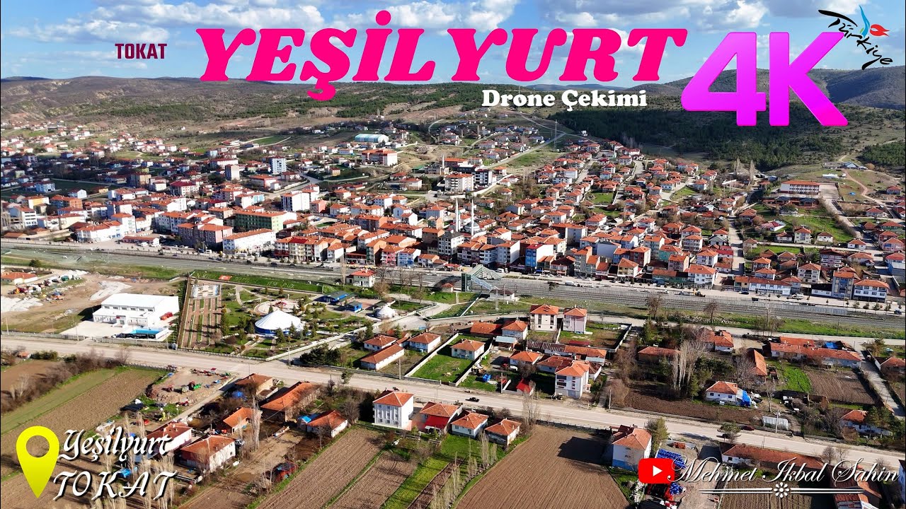 Yeşilyurt / TOKAT - Havadan 4K Drone Çekimi / 18.4.25
