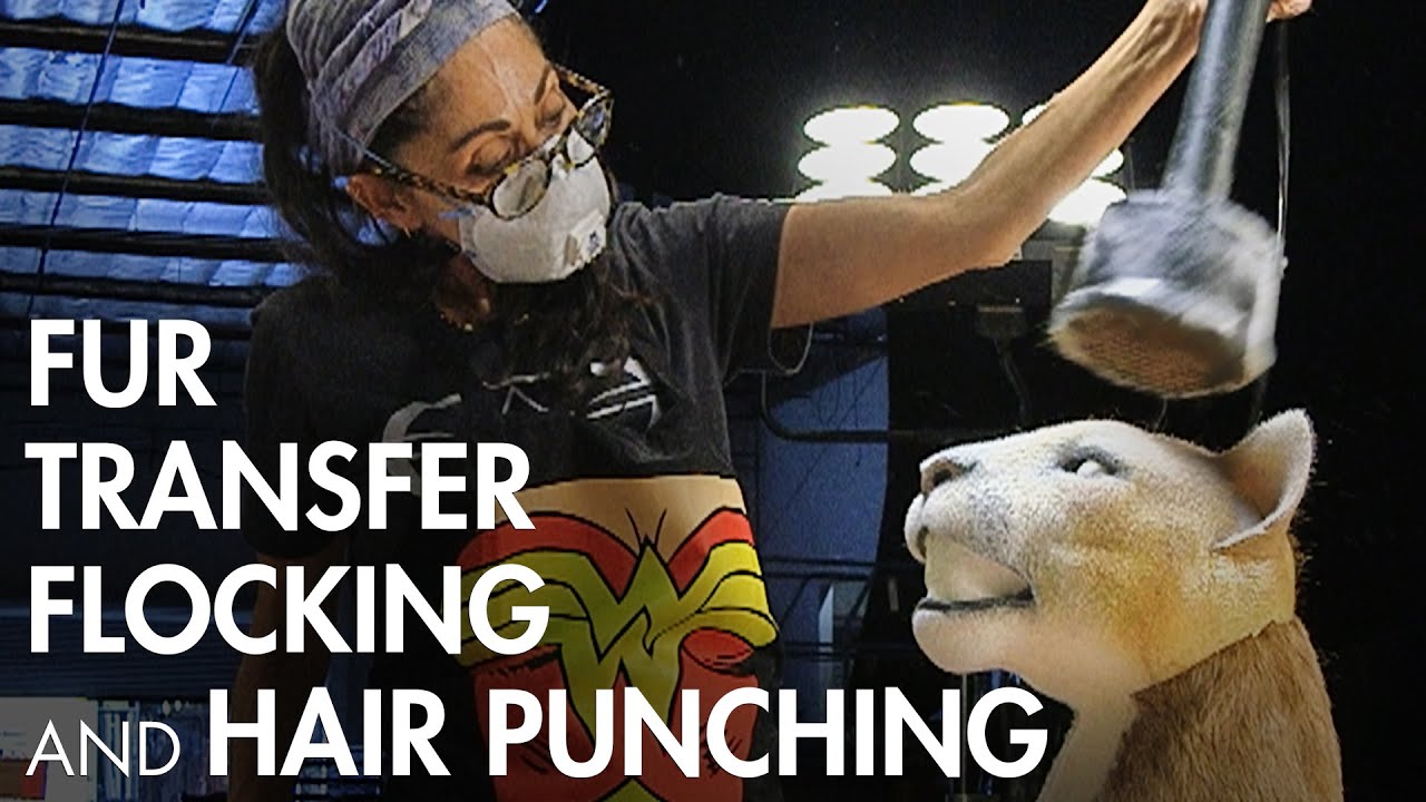 Fur Transfer, Electrostatic Flocking & Hair Punching PREVIEW YouTube