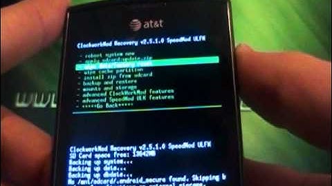Install CyanogenMod 7.1 CM7 (Samsung Captivate)