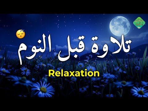 قران كريم بصوت جميل جدا قبل النوم راحة نفسية لا توصف