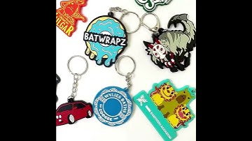 Custom PVC Keychains | Rubber Keychains Wholesale Rates Available
