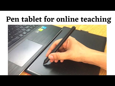 Best Pen Tablet For Online Teaching | One By Wacom CTL-672 Review And Tutorial In Hindi