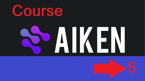Aiken free course part 2 video 5 Cardano Smart Contracts #Aiken Testing Tracing spend utxo #ada