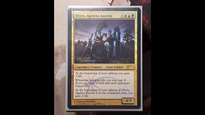 $1000 Oloro, Ageless Ascetic EDH Deck - Non-traditional Win Condition