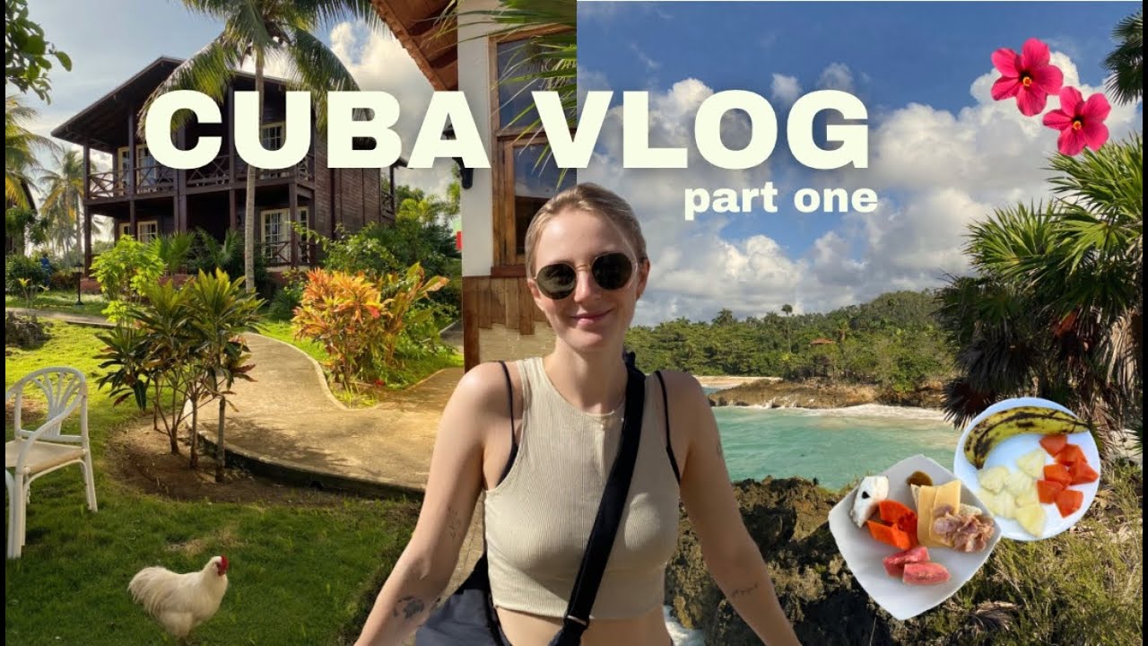 travel vlog - part one | spend a week with me in cuba  🌺