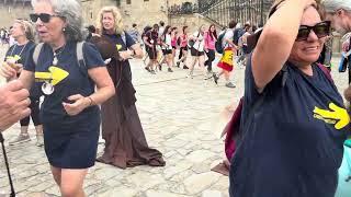 What a difference, July 30, 2026. Obradoiro, Santiago de Compostela