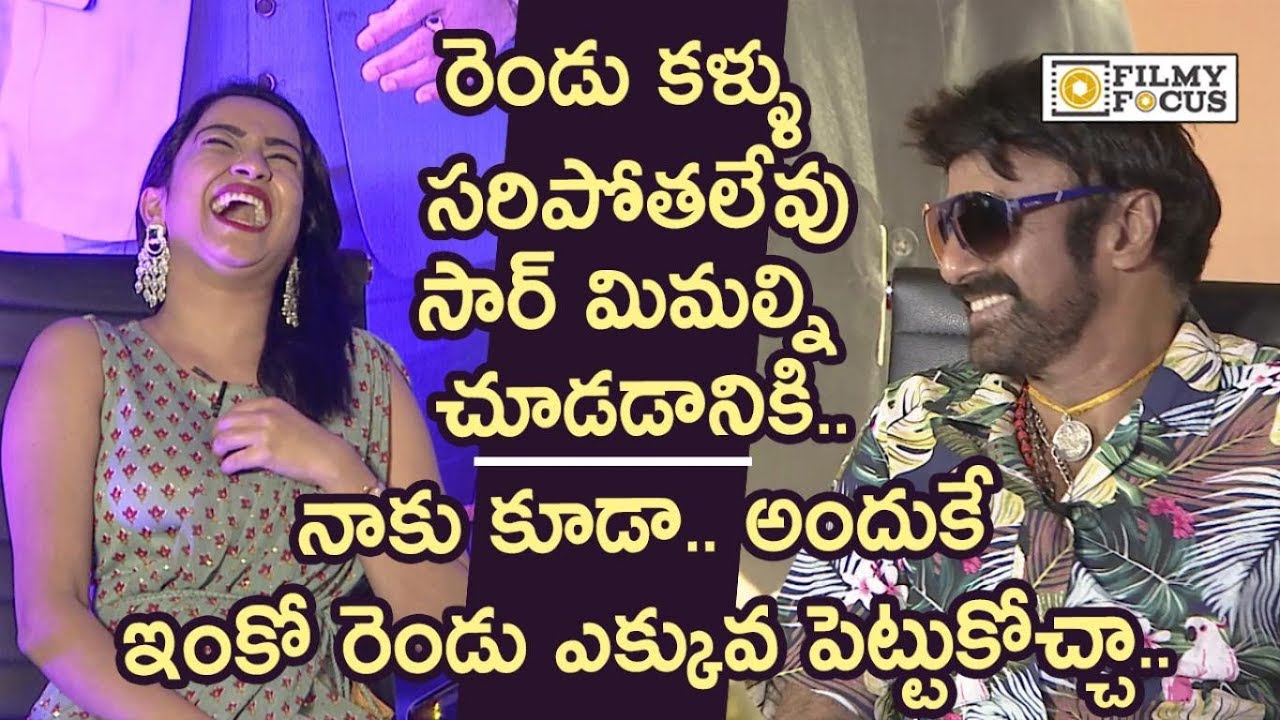 Balakrishna Crazy Punch on Anchor Vindhya || Ruler Movie Team Interview - Filmyfocus.com